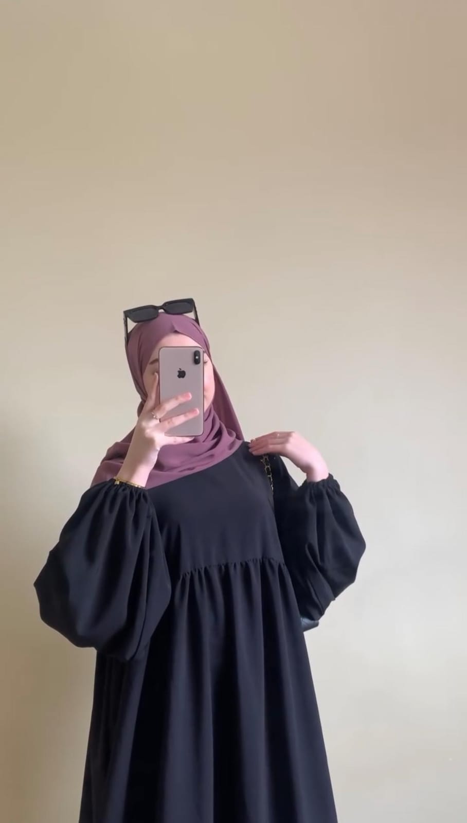 Artical bagy sleeves abaya Stuff premium imported nida fabric