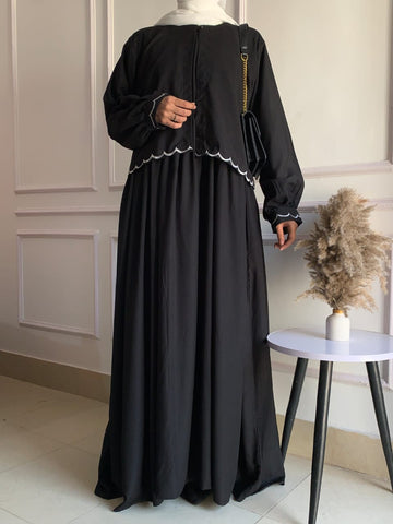 Article koti inner abaya Size chart givin
