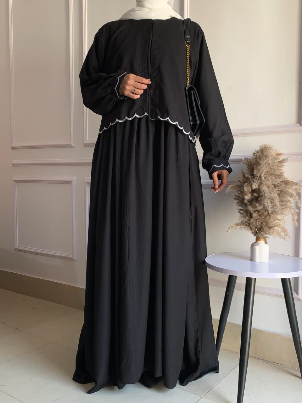 Article koti inner abaya Size chart givin