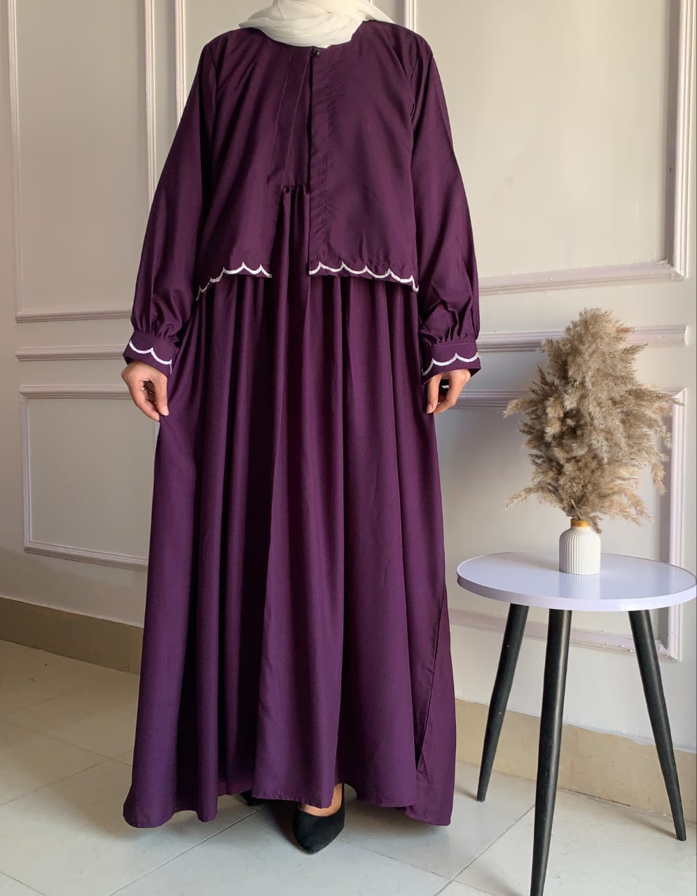 Article koti inner abaya Size chart givin