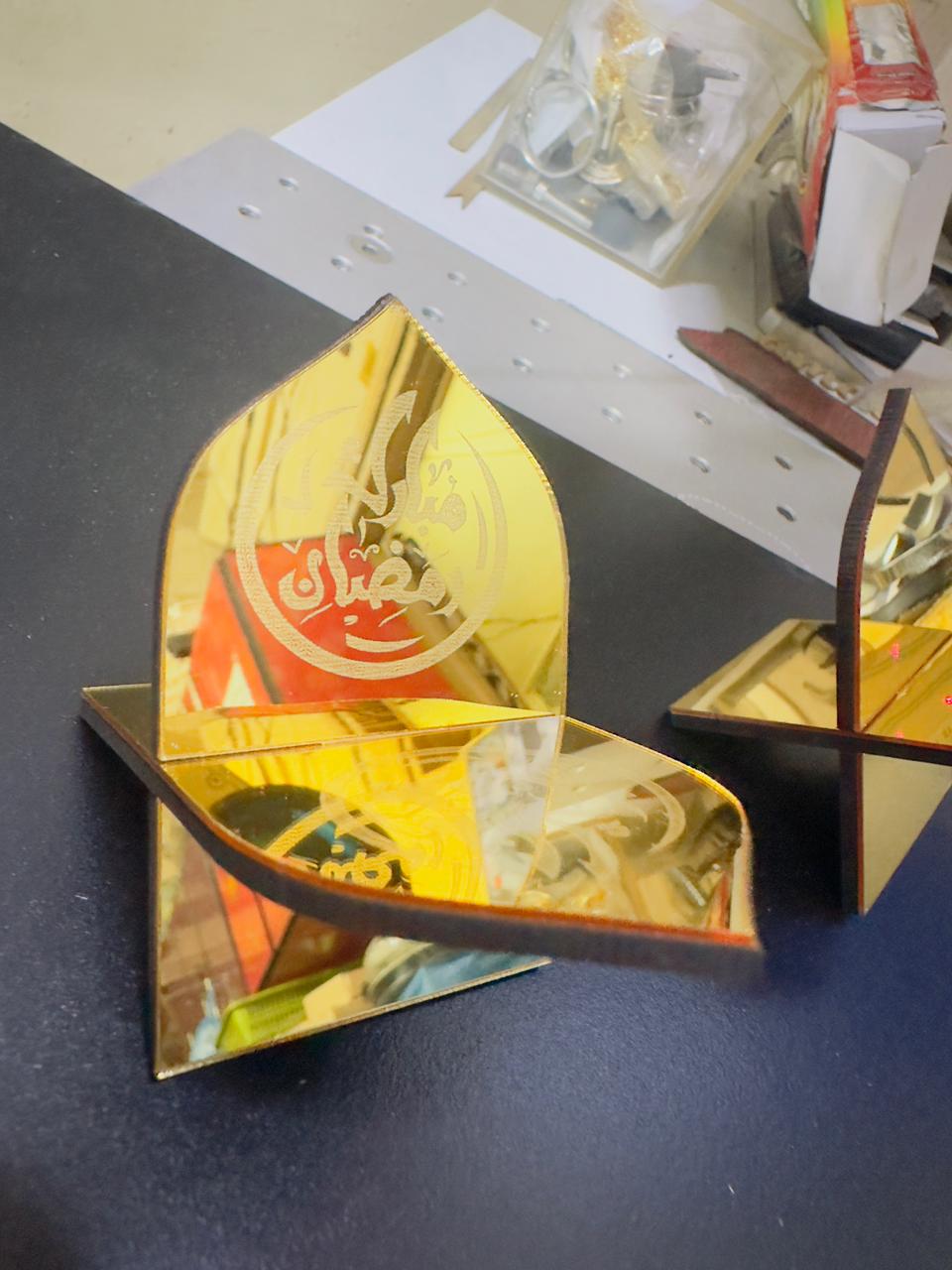 Ramadan Mini Kjhajoor Acrylic Holder Set