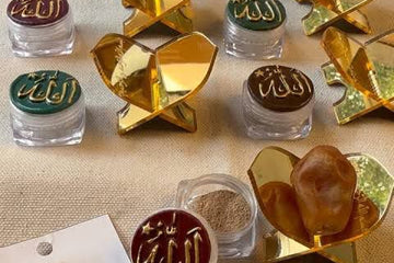 Ramadan Mini Kjhajoor Acrylic Holder Set