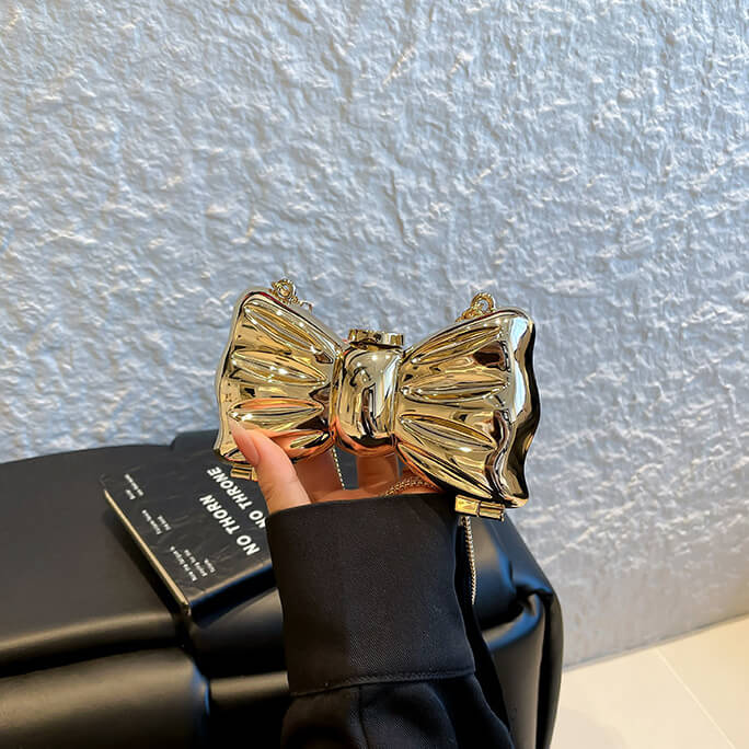 BOW BAG NEW Shape   design Mini Size IKRALIC Bags